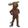 2024 Halloween Hot Sales Moose Mascottekostuum Kerstkostuum thema kostuum