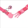 Factory Price Nylon Quick Release Safe Buckle Adjustable Breakaway Cat Collar With Bell