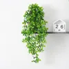 Dekorativa blommor 63 cm Artificial Plant Vine Life Faux Fern vägg hängande växter för heminredning tropiska planter artificiais