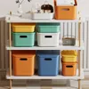 Sundry Toys Sorting Box, Dormitory, Household Wardrobe, Living Room, Large Capacity Snack with Lid, Desktop Storage Box