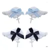 Hair Clips 2Pcs Non Slip Clamps Cartoon Wing Shape Hairclip Barrettes Bowknot Hairpin Jewelry Gift