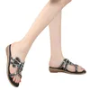 Sandalen Damen Sport 10 Weiche Mode Keilschuhe Tierzehe Damen Sohle Strass Runde SandalenSandalen