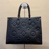 Fashion womens bag outdoor ladies totes bags classic logo embossed cheetah print design large capacity 35CM 41CM 001