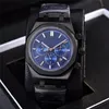 Relógio masculino designer de luxo multifuncional bateria movimento relógio multifuncional dial tamanho clássico 42mm 904l pulseira aço inoxidável relógios para homem orologio.
