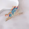 Fashion Painted Butterfly Hair Claw Clips Women Large Metal Hairpins Clip Ponytail Holder Women Hair Accessories