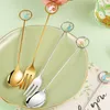 Diny Sets Moon Star Spoon Fork Set Ramadan servies Diner Decoraties voor Home Islamitische Moslim Eid Mubarak Party Decoration Supplies