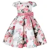 Fille Robes Filles Princesse Robe Enfants Imprimé Robe De Bal Pour La Fête Et Le Mariage Enfants Soirée D'anniversaire Vêtements