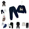 Barndesigner Autumn and Winter Trend New Style Casual Big Boys and Girls Long Sleeve Hoodie Pant Suit Size 90-160cm F001