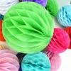 Christmas Decorations 6"(15cm) 10pcs/lot Tissue Honeycomb Paper Balls For Birthday With Multiple Colors Available