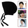 Berets Hijab Undercap Women Hat Shaper Lady Scarves Drop Caps Muslim Spandex Scarf Stretchy Miss Hats