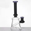 7.3 "Glass Vattenrör gratis skålfärg Bong Pyrex Bowl Perc Heady Pipe Wax Oil Rigs Bubbler Hookahs Bägare Filter Rökning 937