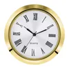 Horloges murales Mini Clock Insert Fit Up Durable Miniature White Face