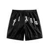 Shorts herr dam designers korta byxor bokstavstryck remsa webbing casual fempunkts palmer kläder Sommar Strandkläder