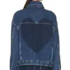 Женские куртки Matakawa Denim Women с вырезами Ins Design Vintage Chaquetas Para Mujeres Модная свободная уличная одежда Jaqueta Feminina