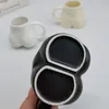 Mugs CAPIRON Body Coffee Mug Ass BuShape For Milk Tea Cup Sculpture Home Dining Table Decoration Accessories Decor