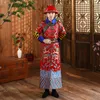Abbigliamento da palcoscenico per film TV Dinastia Qing Costume per uomo vintage ufficiale eunuco abito da spettacolo cosplay antico abito da drago ricamato