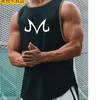 Mens Tank Tops Anime Z T Gym Mesh Muscle Fitness Sleeveless Vest Running Workout Clothing Bodybuilding Singlets QuickDrying Top 230404