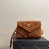 Дизайнер Loulou Bag Totes большие пакеты с сцеплением цепи на плече