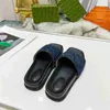 Designers Slippers For Men Floral Slides Flats Platform Sandals Rubber Men's slide sandal Mule Flip Flops Beach Causal Shoes Loafers Sliders