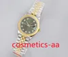 Nuovo orologio da donna di lusso importato movimento automatico guscio in acciaio inossidabile ceramica cinturino tutto in acciaio misura 31 mm zaffiro impermeabile luminoso