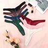 Calcinha feminina sem costura tangas para mulheres minúsculas tangas sexy tanga lingerie mulher translúcida malha cordas macio t-back roupa interior tangalar q7eZ #