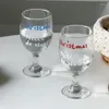 Kieliszki do wina świąteczne szklanki koktajlowe whisky szampana odporna na kawa mleko kakao woda woda na przyjęcia napoje napoje napoje