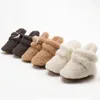 First Walkers Baby Socken Winter Boy Girl Booties Soft Coral Velvet Kleinkind Schuhe Anti-Rutsch Warm Born Infant Crib