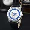 Men Luxury watch designer watches high quality quartz Wristwatches perpetual calendar moon phase Waterproof 3 bar