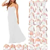 Fritidsklänningar Sexiga kvinnor Boho Maxi Club Dress Bandage Långt Fest Flervägs brudtärnor Cabriolet Infinity Robe Longue Femme Vestidos