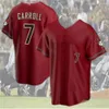 Aanpassen 7 Corbin Carroll 51 Randy Johnson 20 Luis Gonzalez BaseBall Jersey 23 Zac Gallen 4 Ketel Marte 12 Daulton Varsho 38 Caleb Baragar 18 Merrill Kelly gestikt