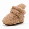 First Walkers Baby Socken Winter Boy Girl Booties Soft Coral Velvet Kleinkind Schuhe Anti-Rutsch Warm Born Infant Crib