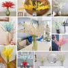 Decorative Flowers Artificial Orchid Silk Fake Faux Dancing Lady Orchids Stems Flower 10 Pcs Real Touch For Wedding Home Office Party