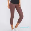 Lu Yoga Pant Lemon Algg Leggings Femgings Pantalons Alignez les leggings de gym