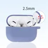 2.5mm nova capa protetora para airpods pro verdadeiro fone de ouvido sem fio antidrop silicone airpods caso capa protetora para air pods pro