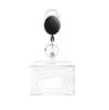 Kortinnehavare 1pc ID TAG Staff Work Pass Holder Business Employee Name Badges Case Cover Accessories