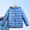 Manteau en duvet pour enfants, veste pour hommes et femmes de fonds, automne hiver 2023, Cuhk, plume légère pour bébé