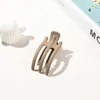 3/5 Teeth Ponytail Holder Barrettes Acrylic Solid Color Hair Claws Clip Clip Hair Accessories Crab Clip Duckbill Hairpin