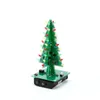 Décorations de Noël bricolage arbre électronique 3 couleurs clignotant électrique maison année décoration de fête Kit d'ornements lumineux