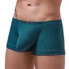 Caleçon iKingsky pour hommes Stretch Bulge Boxer Briefs Sexy U-hance Pouch Shorts Soft Low Rise Trunk Under Panties pour hommes 230404