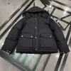 Herrjackor ner parkas designer puffer jacka svart ytterkläder klädserie utomhus behåll varmt skyddsmärke monmcliar dekoration förtjockning kappa