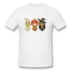 Erkek Tişörtleri Yüz Maskeli Cadılar Bayramı Arkadaşları Temel Kısa Kollu T-Shirt Avrupa Boyut