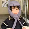 Berets zima ciepło wyściełane czapki bombowcowe dla dzieci chłopcze dzieci dzieci wiatroodporne flap traper czapki rosyjskie czapki 3-12 y dziecko