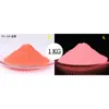 Nail Glitter 1KG Glow In The Night Pigment Art Luminous Powder Shine Darkness Sommerdekoration Dark Fluorescence Effect Zubehör