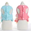 Dog Apparel Princess Lace Down Coat & Parkas Winter Warm Clothing For Dogs Puppy Cat Pet Clothes