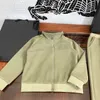 Marke Kinder Trainingsanzüge Jungen Jacke Anzug Babykleidung Größe 110-160 Herbst Stehkragen Mantel und elastische Taille Hosen Nov05