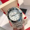 Роскошные Мужские Часы Seamasterr 2813 Автоматические Механические Модные Скелет Мужчины Дайвинг 150 300 600 Часы Светящиеся Керамические Механизм Из Нержавеющей Стали Водонепроницаемые Светящиеся