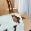 23SS Femmes Luxurys Designers Oreiller Packs typiques sacs à main en laine d'agneau femmes sac à main pochette sac à main original sac de maquillage en métal 25 cm