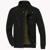 Men's Suits Fine Stitching Breathable Pure Color Ribbed Cuff Outerwear For Daily Wear