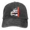 Berretti Jdm Japanese Automotive Retro Race Vintage Tuning Car Berretto da baseball Cappello da cowboy Cappelli con visiera Bebop Uomini e donne