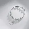 Bedelarmbanden groene spook kristal vrouwen op handketen armbanden sieraden esthetische mode vrouw nu 2023 vintage klassiek